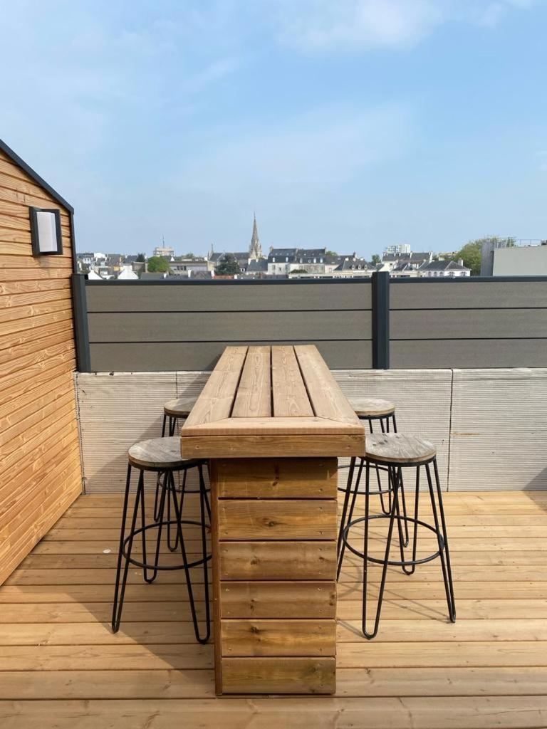 Exceptionnel ! T3 De Standing - Rooftop - Jacuzzi Lägenhet Lorient Exteriör bild