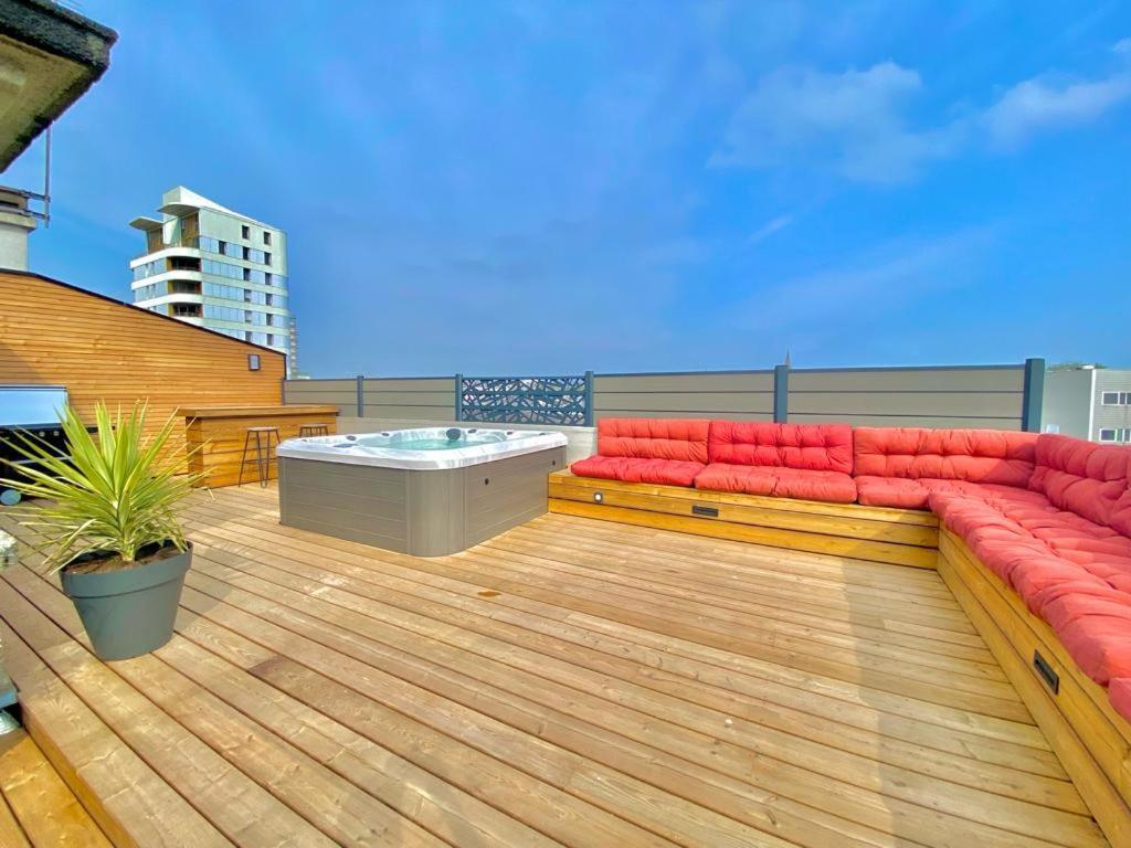 Exceptionnel ! T3 De Standing - Rooftop - Jacuzzi Lägenhet Lorient Exteriör bild